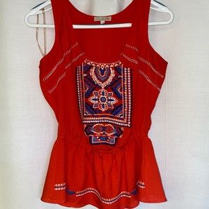 Embroidered Tank